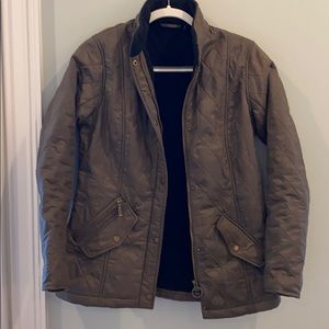 Barbour quilted womens coat size USA 8